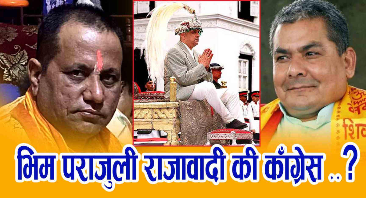भिम पराजुलीले गरे सहिदहरूको अपमान । राजावादीको जग बलियो बनाउन लागेको कार्यकर्ताको आरोप ।।